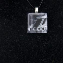 Film Strip Pendant on Black Cord